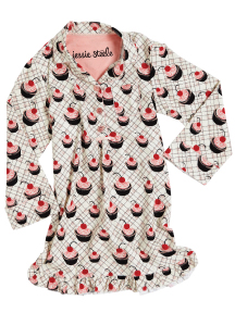 Jessie Steele Cherry Cupcake Boyfriend Nightshirt