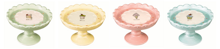 Pedestal Cupcake Plate Collection